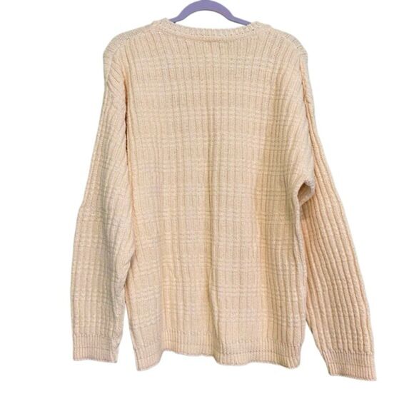 Tony Lambert Vintage Textured Crewneck Sweater Size Large - Picture 6 of 8